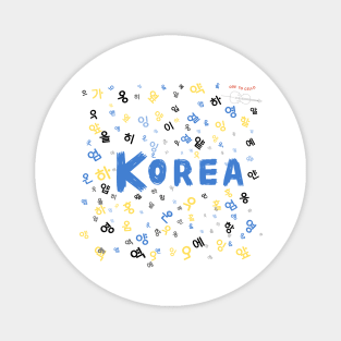 Korean alphabet Magnet